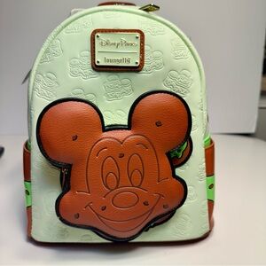 NWT. Disney Loungefly Mini Backpack - Mickey Ice Cream Sandwich. mini backpack